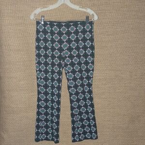 Anthropologie Maeve Women's Multicolor Geometric Pants XS